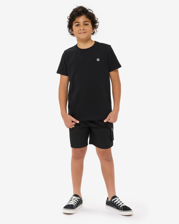 Fila Kid's Badge Tee Black