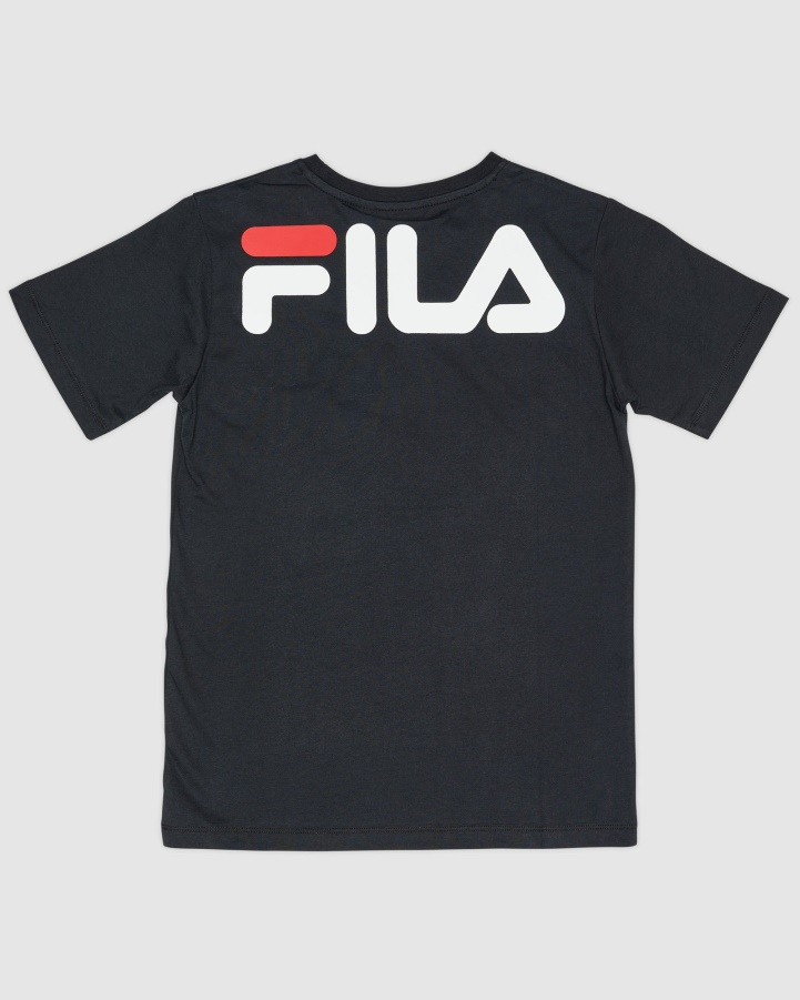 Fila Black Boy's Carson Tee