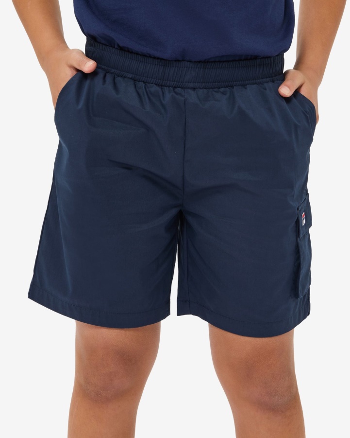 Kid's Badge Short New Navy Fila