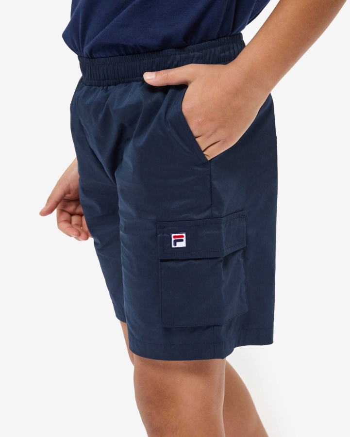 Kid's Badge Short New Navy Fila