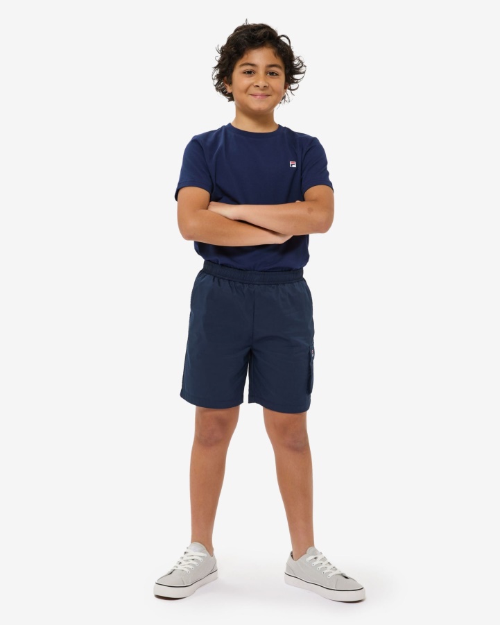 Kid's Badge Short New Navy Fila