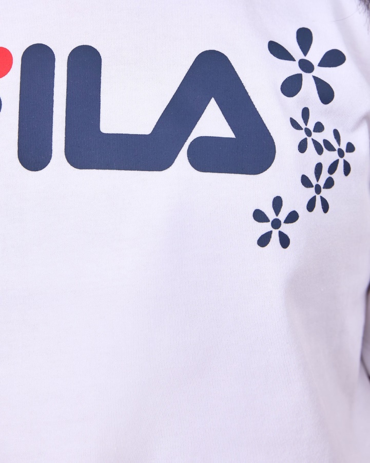 White Diya Tee Fila