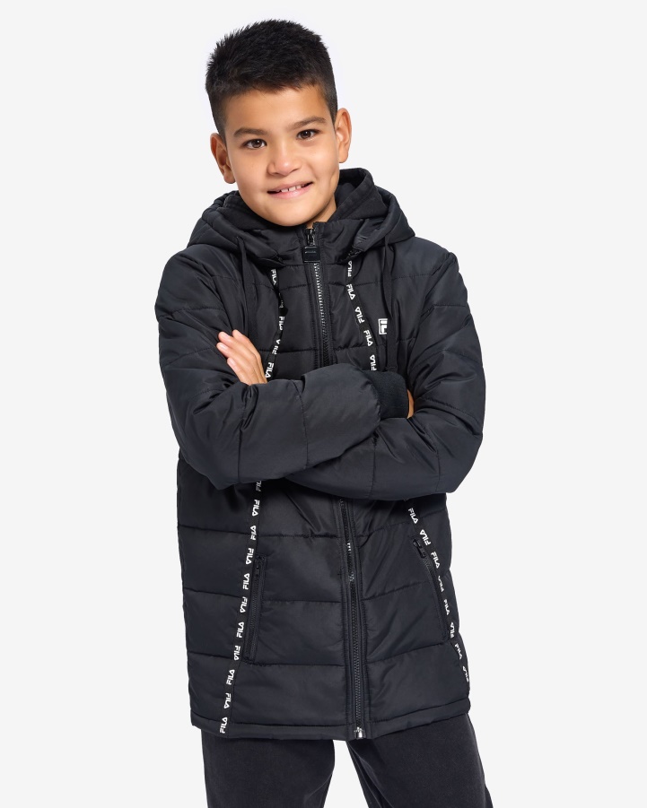 Fila Boys Maxim Puff Jacket Black
