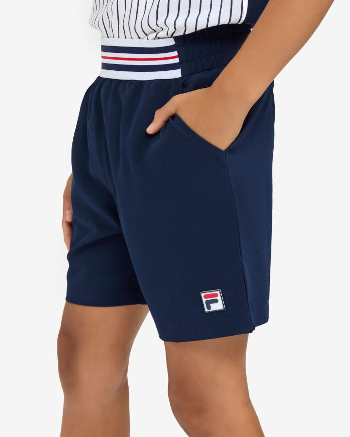 New Navy Fila Clay Short