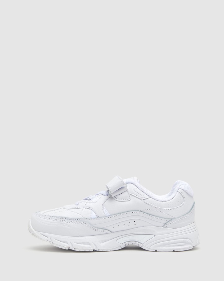 White Kid's Fila Graduate Strap Fila