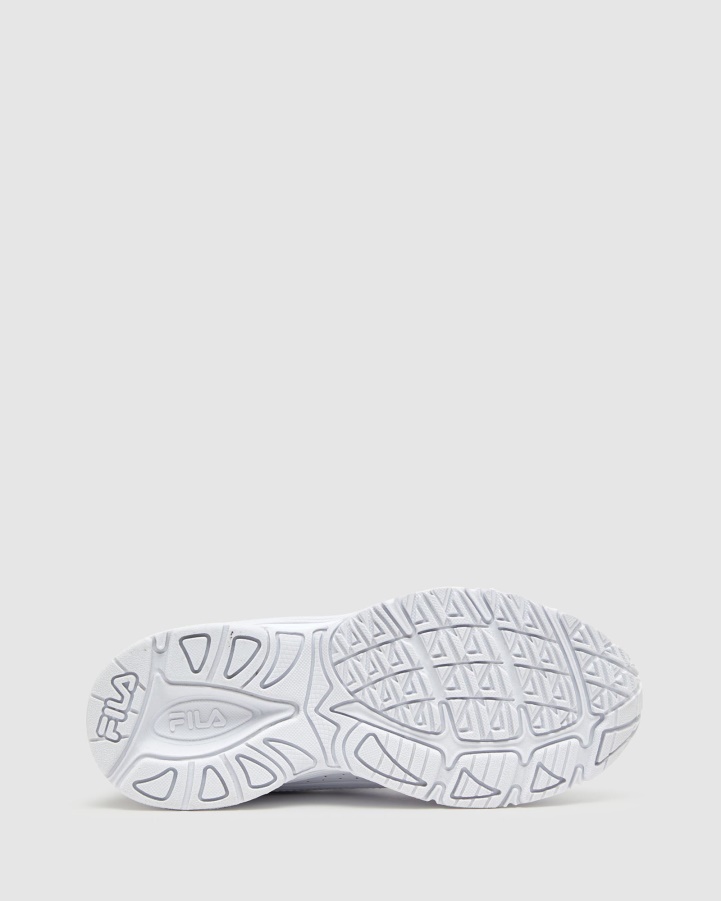 White Kid's Fila Graduate Strap Fila