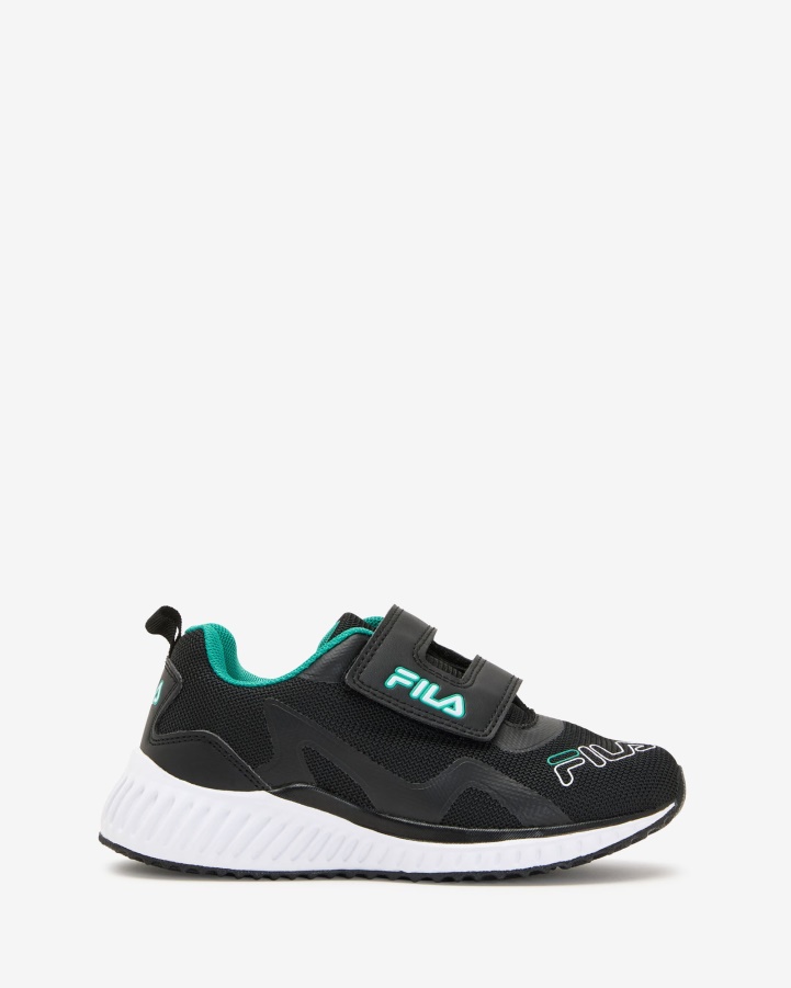 Kid's FILA Stressa Strap Fila Black/Green