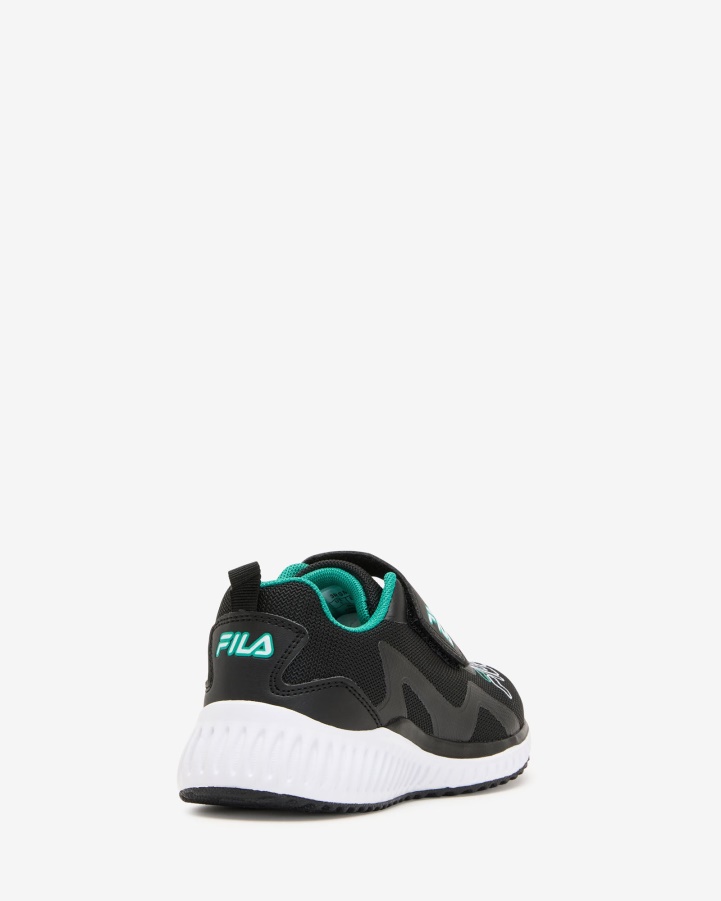 Kid's FILA Stressa Strap Fila Black/Green