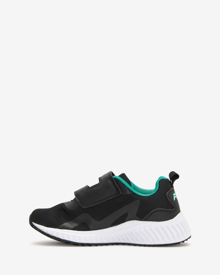 Kid's FILA Stressa Strap Fila Black/Green