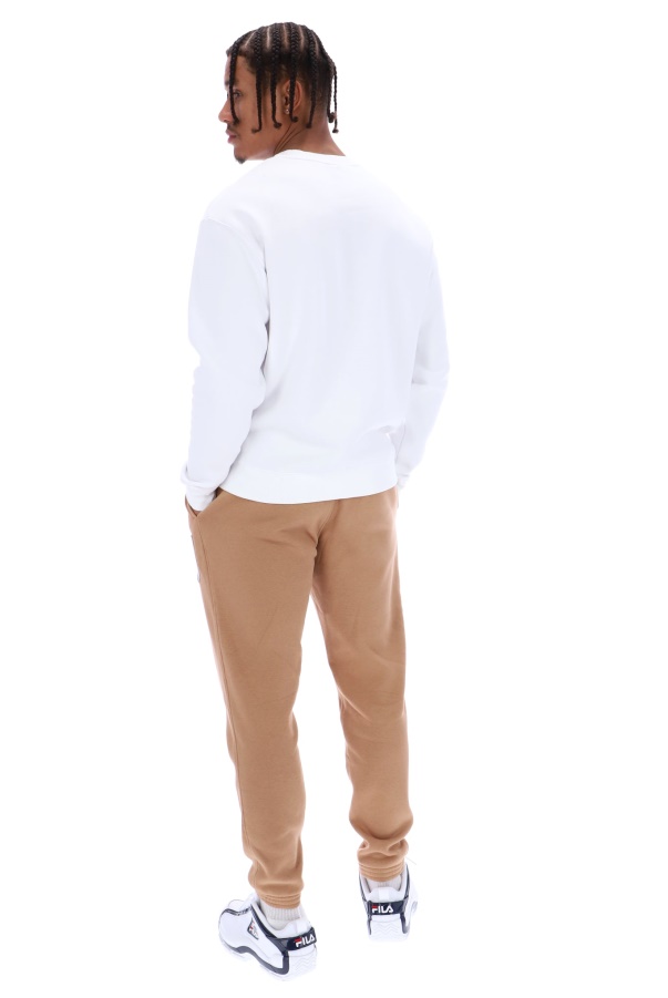 Tupac Fila Fleece Patch Crew Jumper