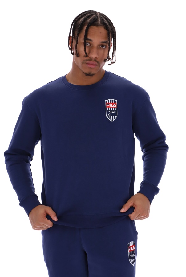 Fila Tupac Fleece Patch Crew Jumper