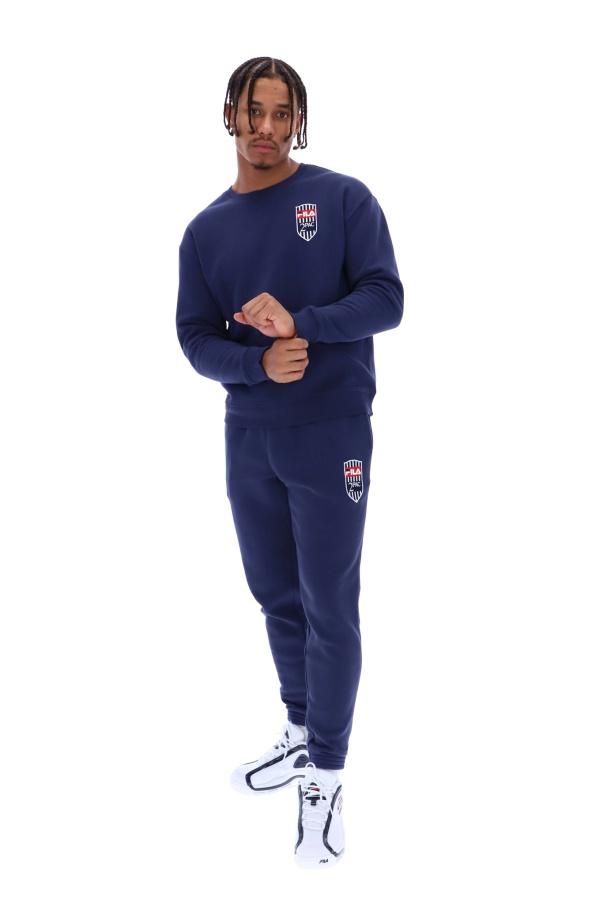 Fila Tupac Fleece Patch Crew Jumper