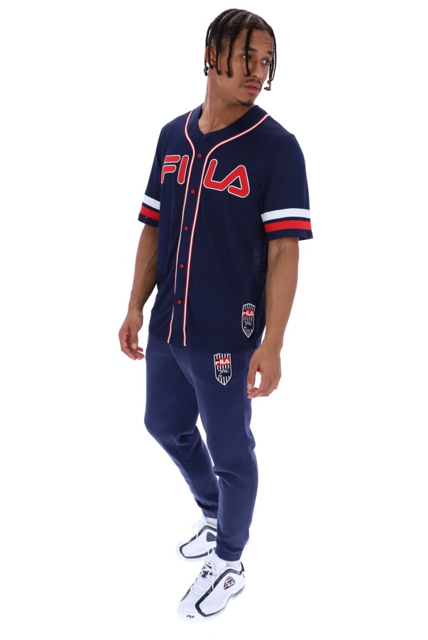 Fila Tupac Baseball Jersey Shirt