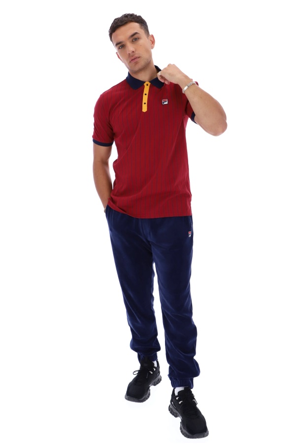 BB1 Classic Vintage Striped Fila Polo