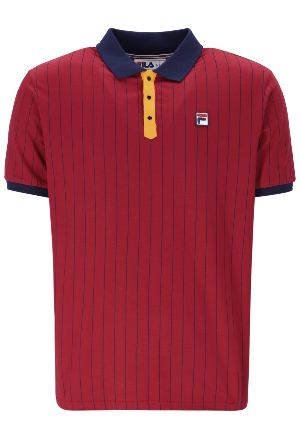 BB1 Classic Vintage Striped Fila Polo