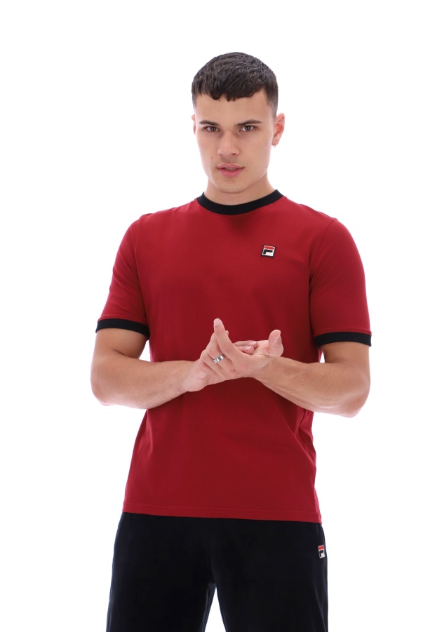 Marconi Essential Ringer T-Shirt Fila