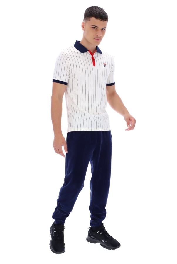 Classic Vintage Fila Striped Polo BB1