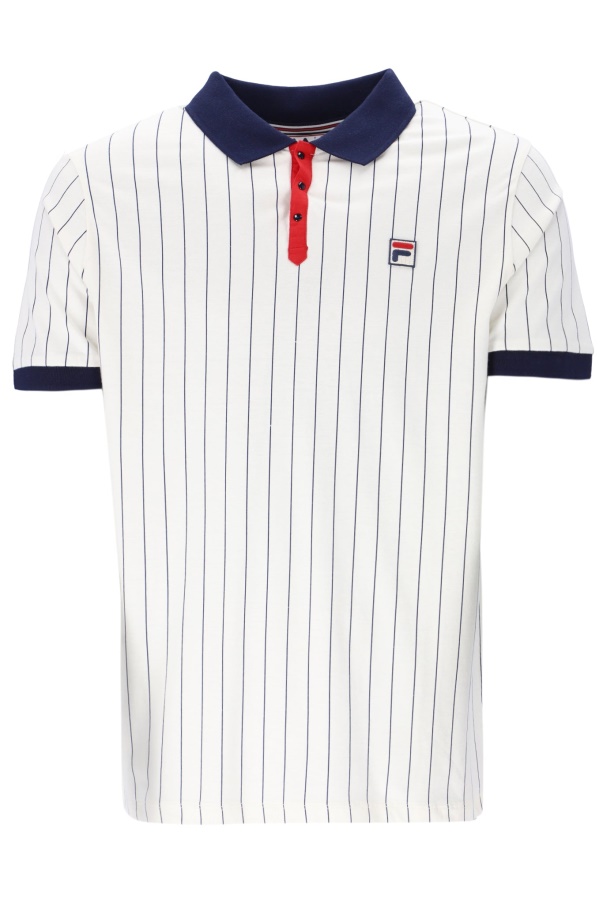 Classic Vintage Fila Striped Polo BB1