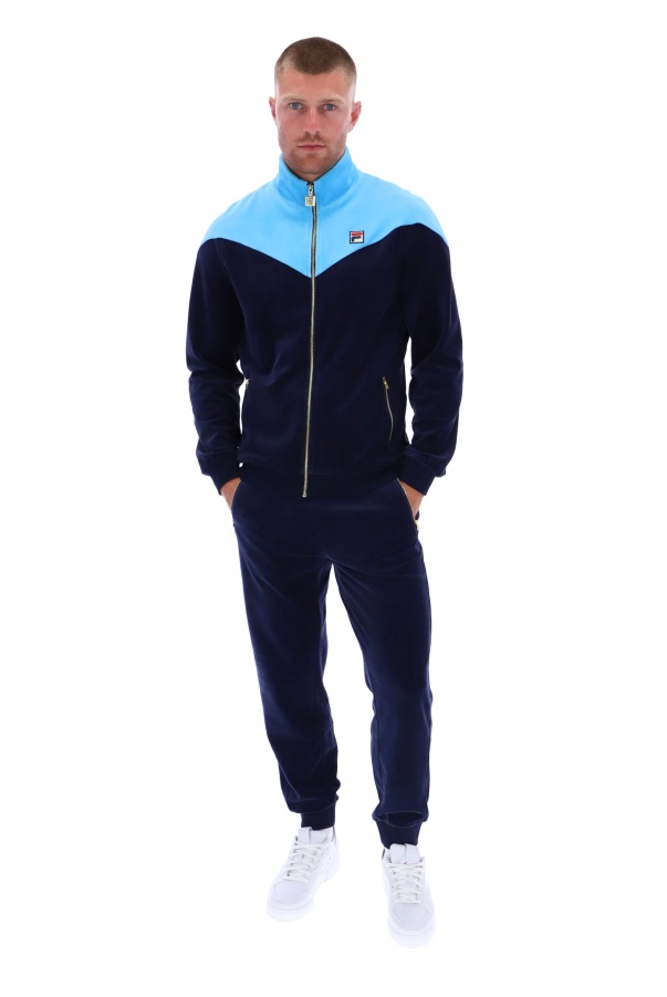 Gus Velour Track Top Fila