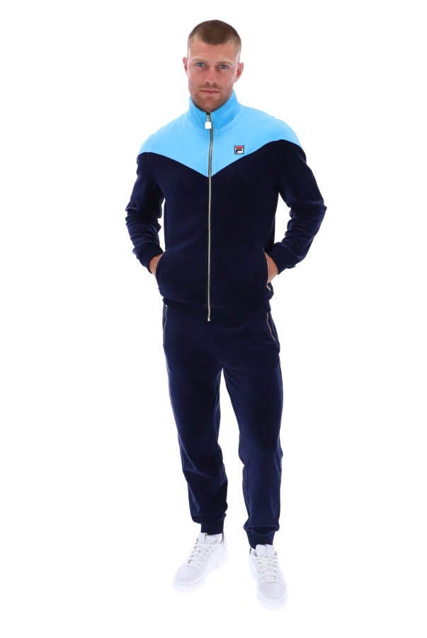 Gus Velour Track Top Fila