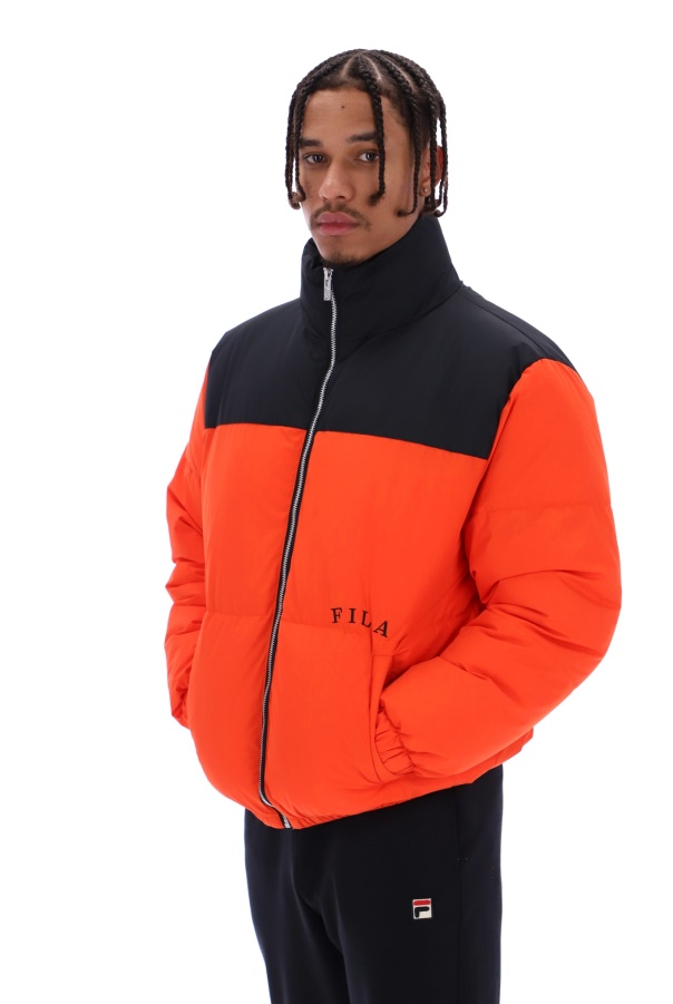 Evan Unisex Panelled Puffer Jacket Fila