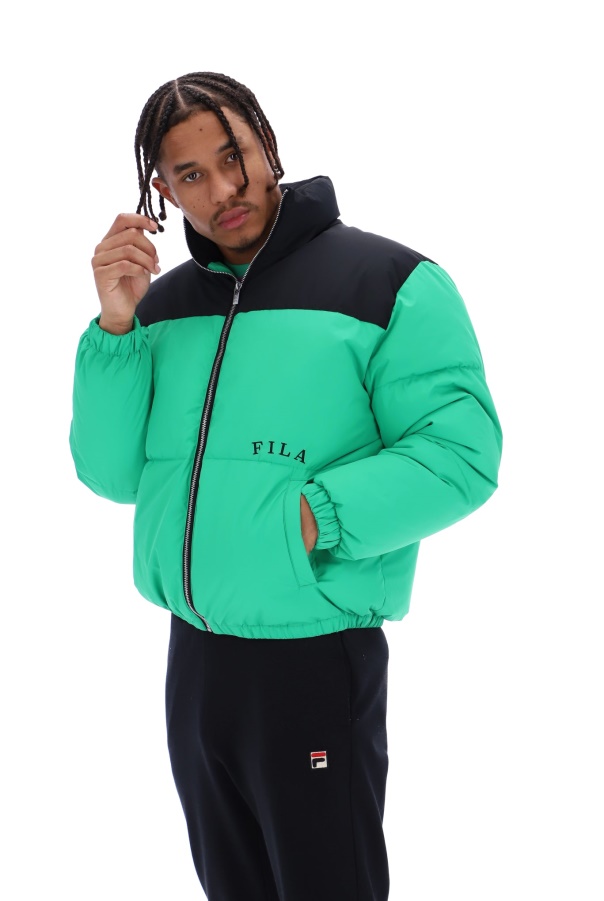 Fila Evan Unisex Panelled Puffer Jacket