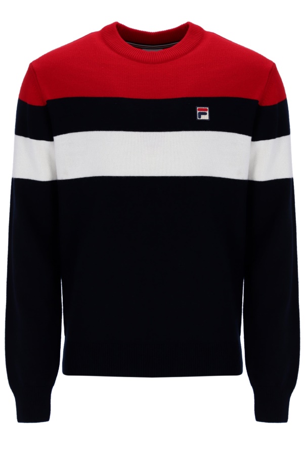 Abner Knitted Colour Blocked Crew Fila