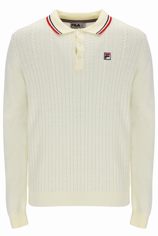 Platon Cable Knit Polo Fila