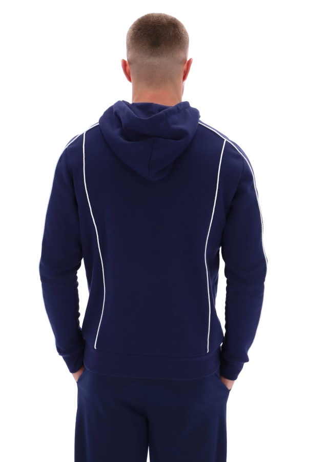 Steven Fleece Hoodie With Piping Fila