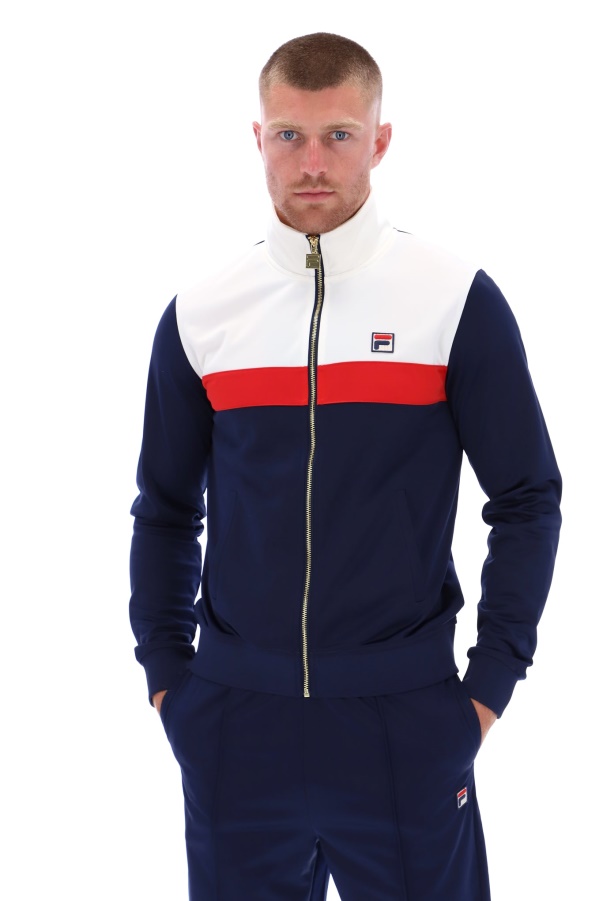 Nash Colour Blocked Track Jacket Fila