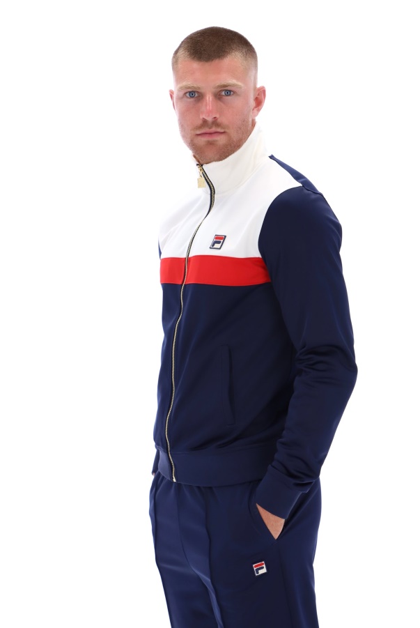 Nash Colour Blocked Track Jacket Fila