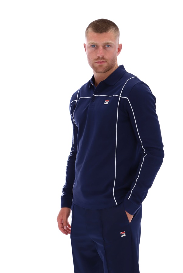 Fila Talon Terrinda Long Sleeved Polo