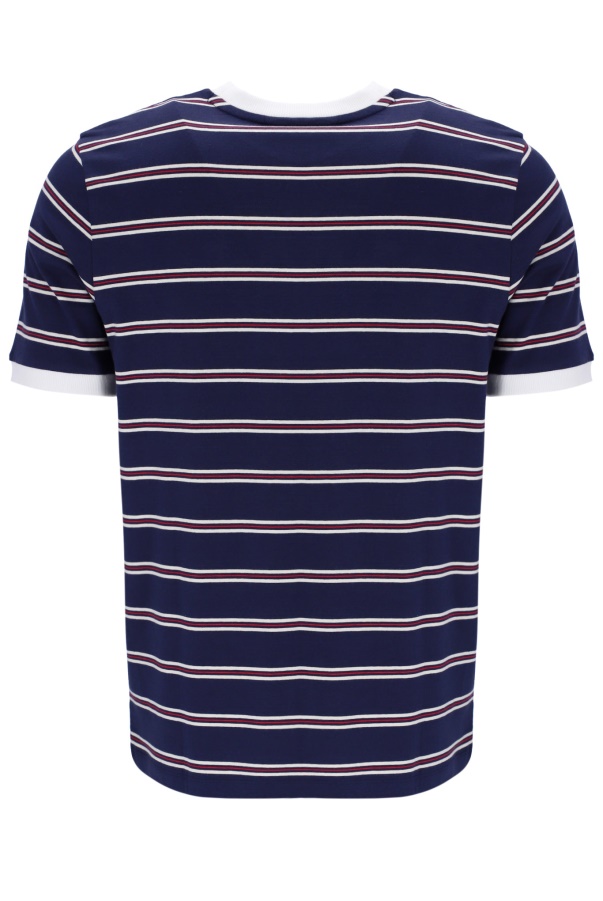 Santiago Ringer Tee With Heritage Stripe Fila