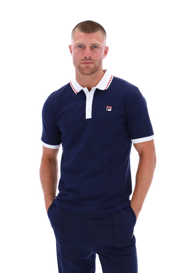 Seb Graphic Polo Shirt Fila