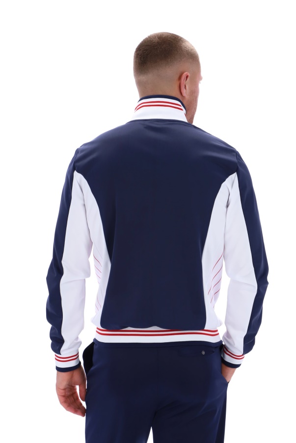 Manne Settanta Inspired Fashion Zip Top Fila