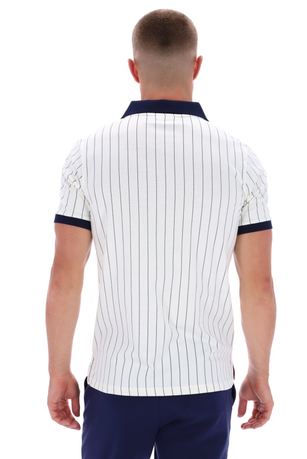 BB1 Fila Classic Vintage Striped Polo