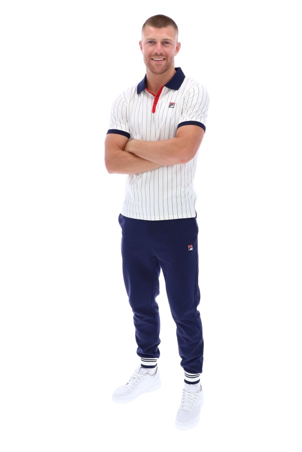 BB1 Fila Classic Vintage Striped Polo