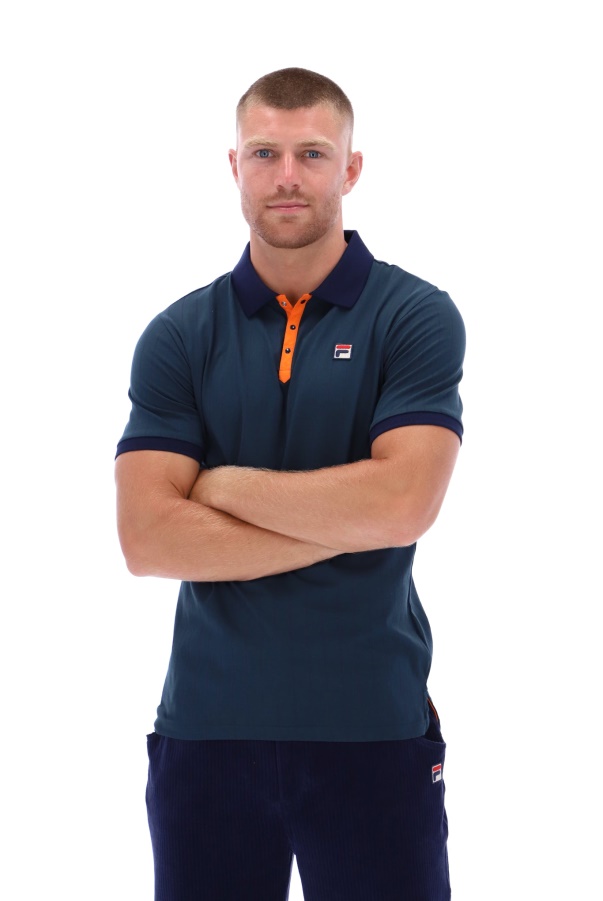 BB1 Classic Vintage Fashion Striped Polo Fila