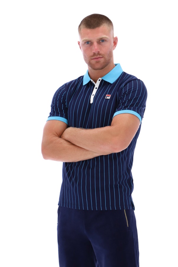 BB1 Classic Vintage Fila Striped Polo