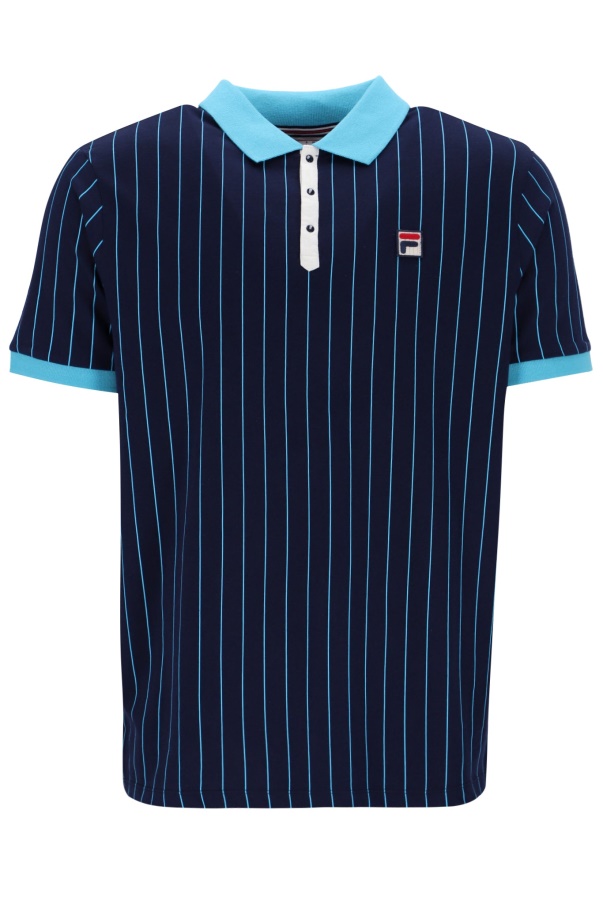 BB1 Classic Vintage Fila Striped Polo