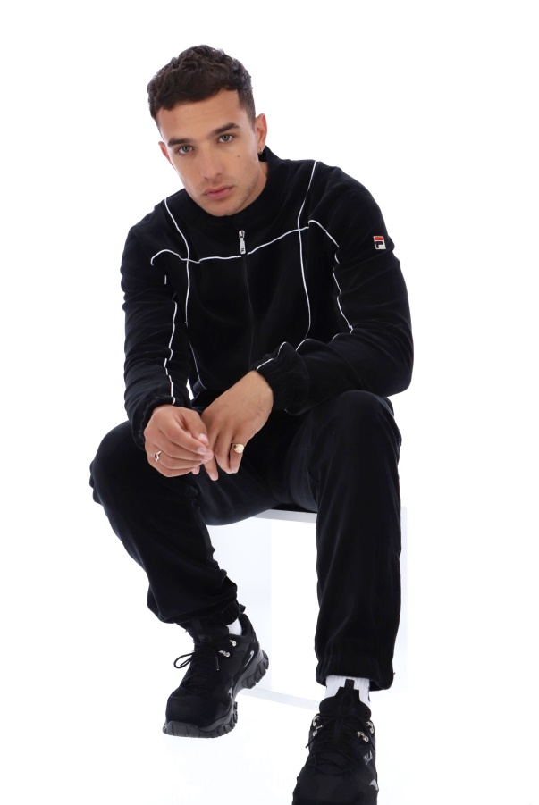 Tusk Classic Velour Fashion Track Top Fila