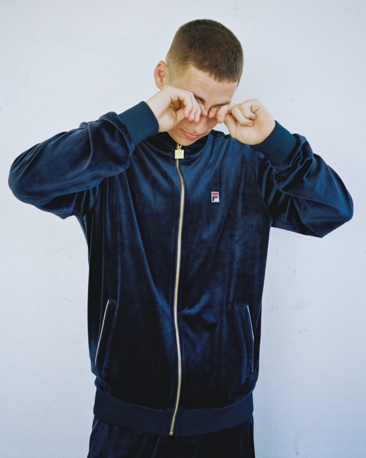 Fila Irving Velour Track Top