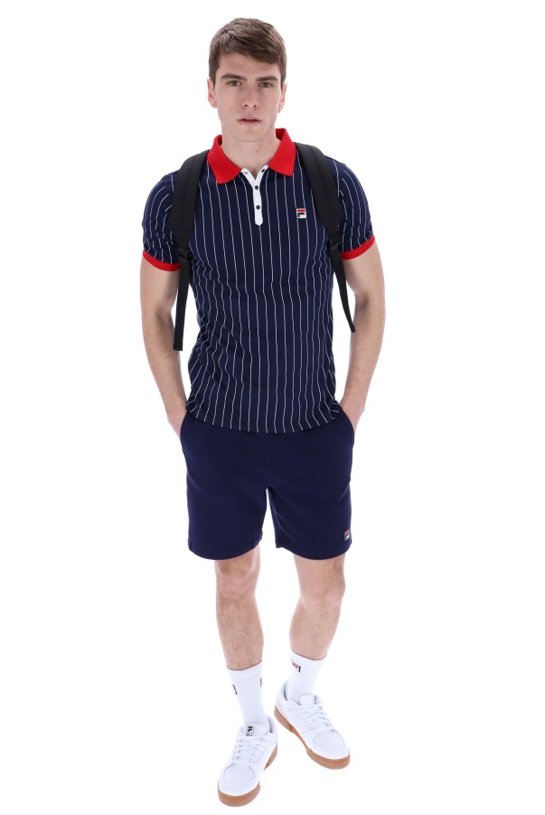 Fila Fashion BB1 Classic Vintage Striped Polo