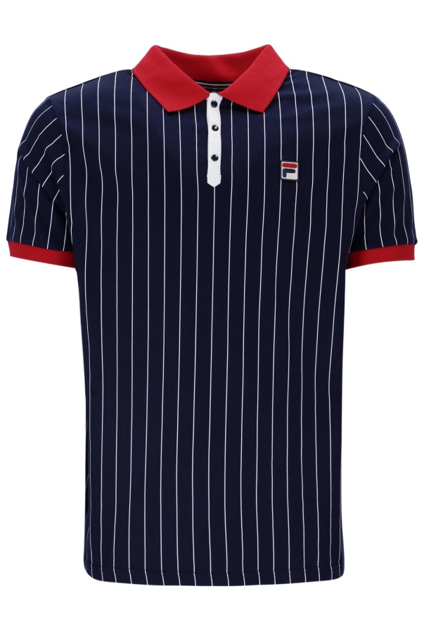 Fila Fashion BB1 Classic Vintage Striped Polo