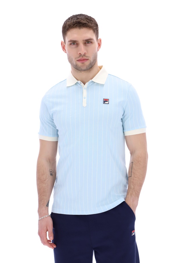Fila BB1 Classic Vintage Striped Polo