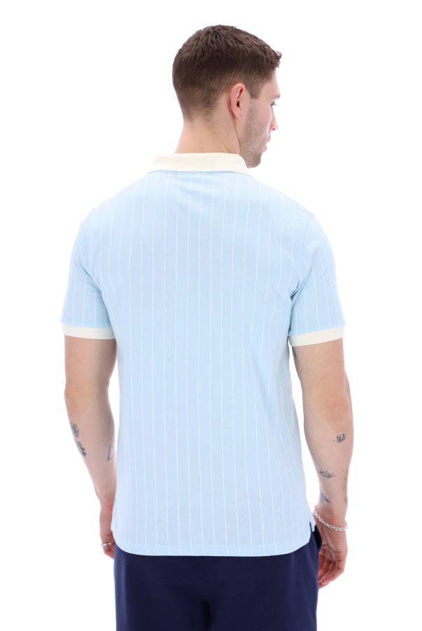 Fila BB1 Classic Vintage Striped Polo