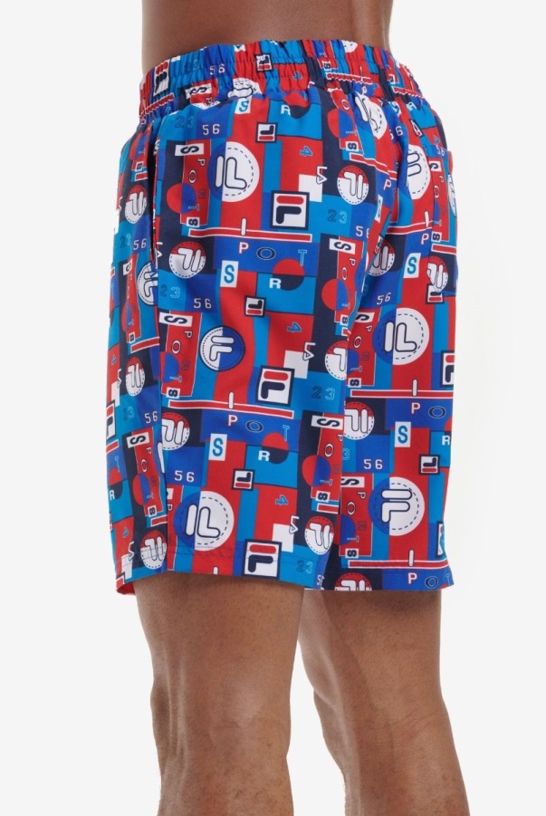 Fila Kaeo Archive Aop Swim Shorts