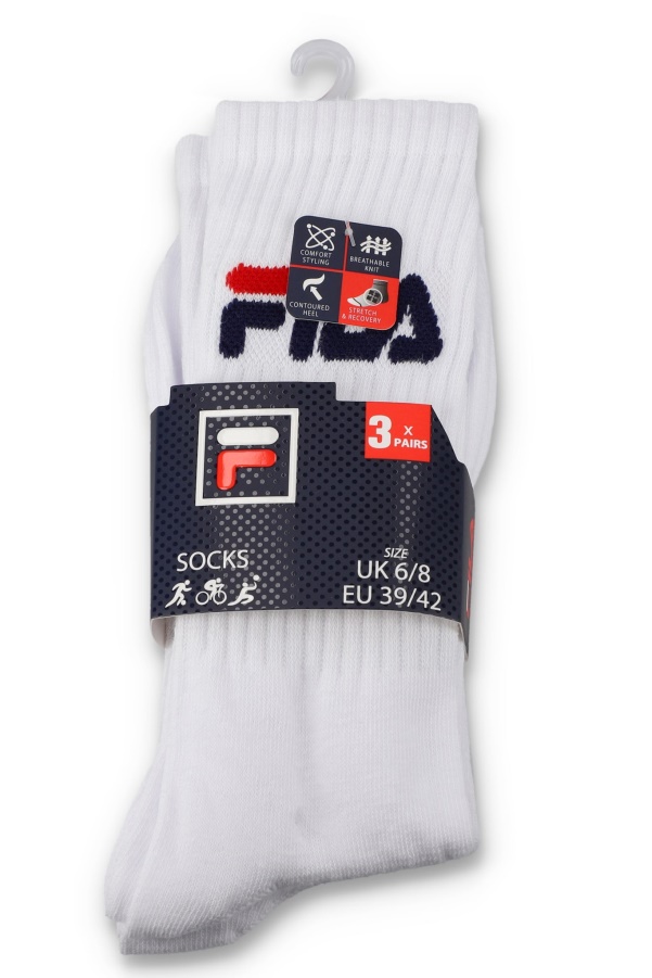Tennis Socks (3 Pack) Fila
