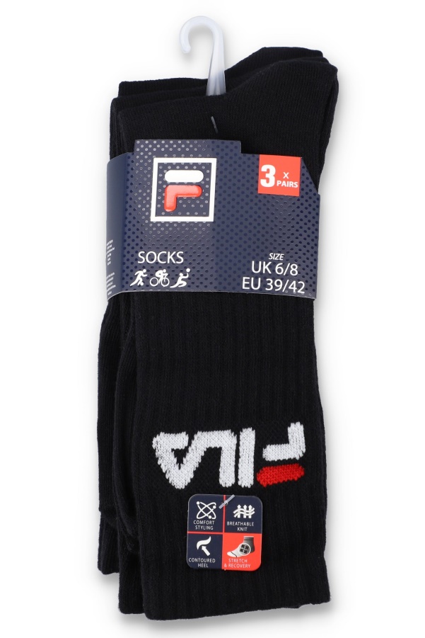 Fila Tennis Socks (3 Pack)