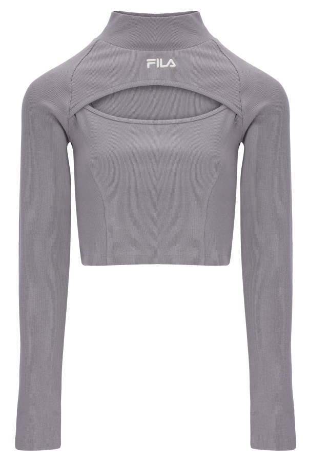 Kaia Cut Out Long Sleeved Top Fila